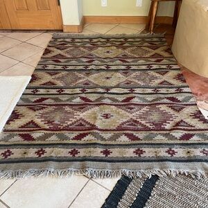 Southwestern Vintage Kilim Area Rug